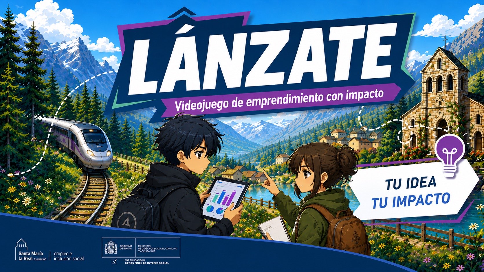 Lánzate, videojuego de emprendimiento con impacto