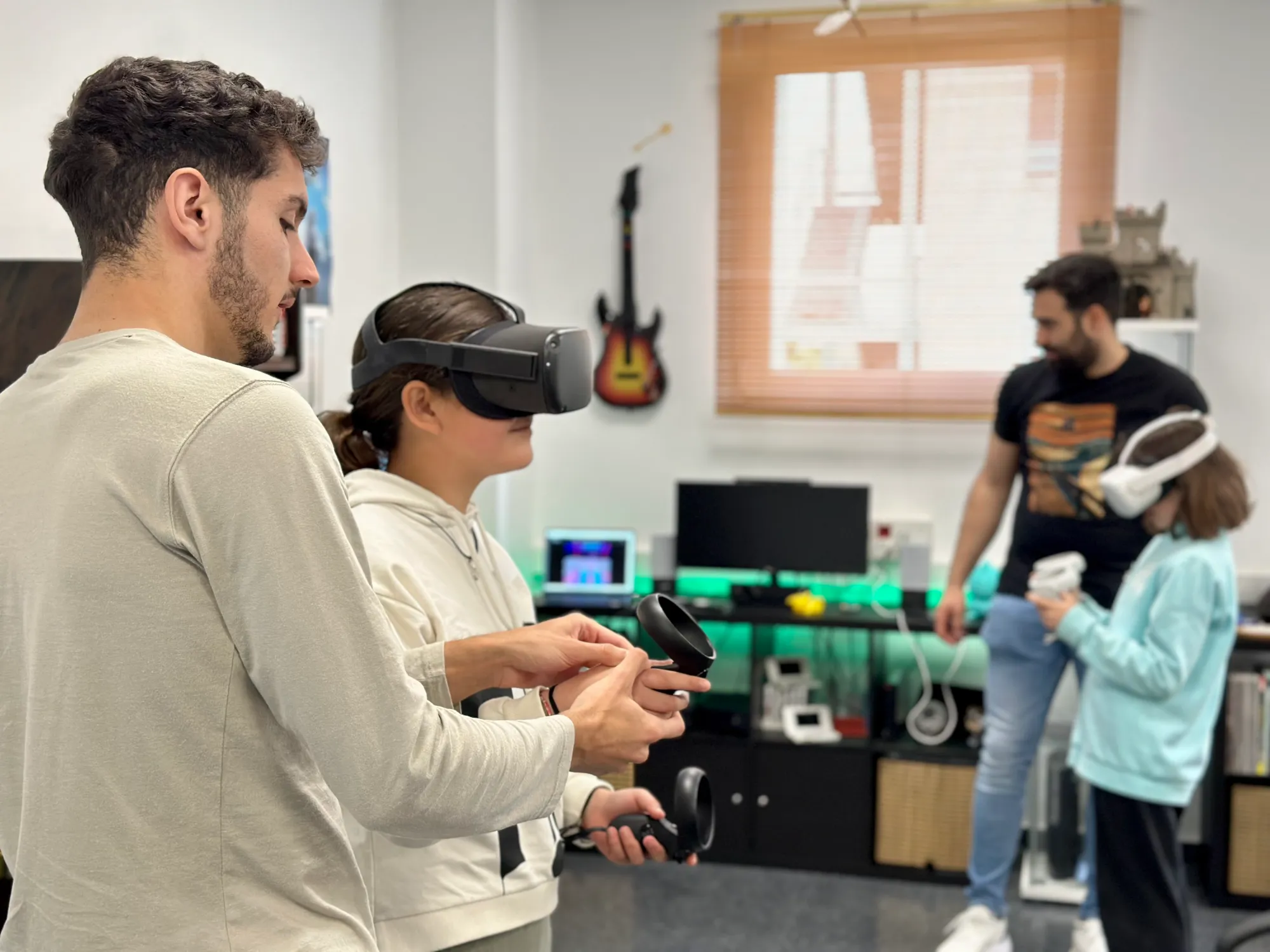 Actividad educativa con realidad virtual